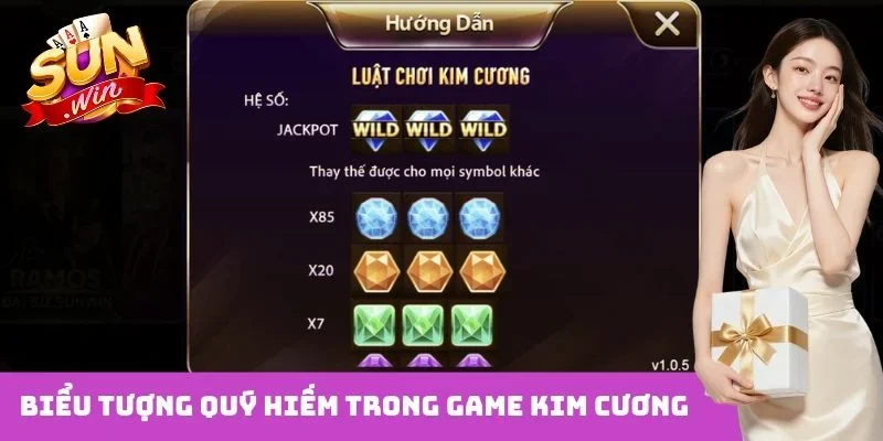 Biểu tượng quý hiếm trong game Kim Cương