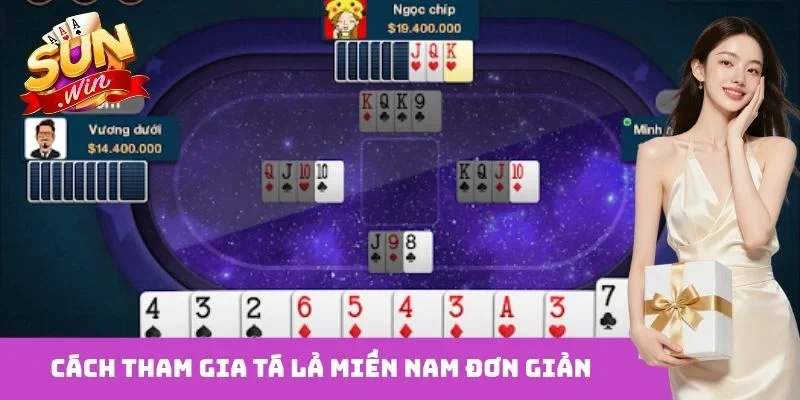 Cách tham gia tá lả miền Nam đơn giản