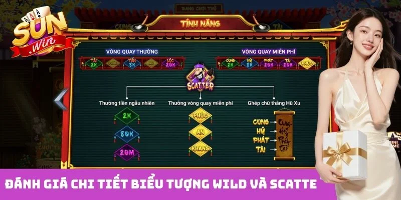 Đánh giá chi tiết biểu tượng Wild và Scatte
