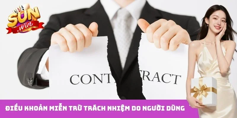 Điều khoản miễn trừ trách nhiệm do người dùng