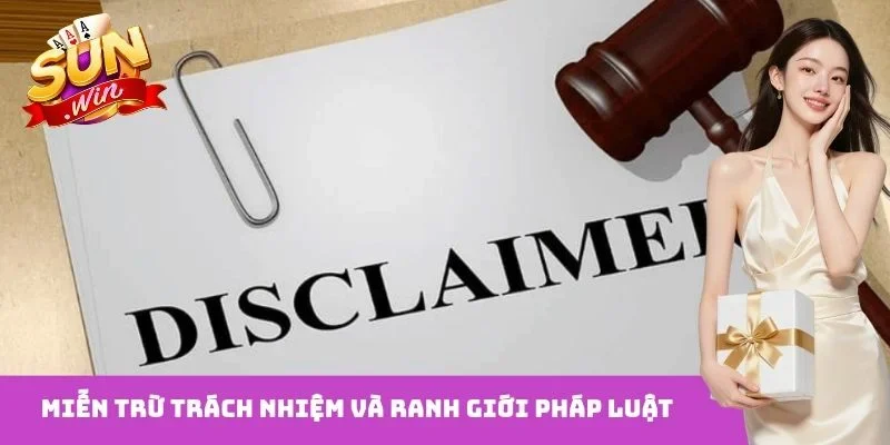 Miễn trừ trách nhiệm và ranh giới pháp luật