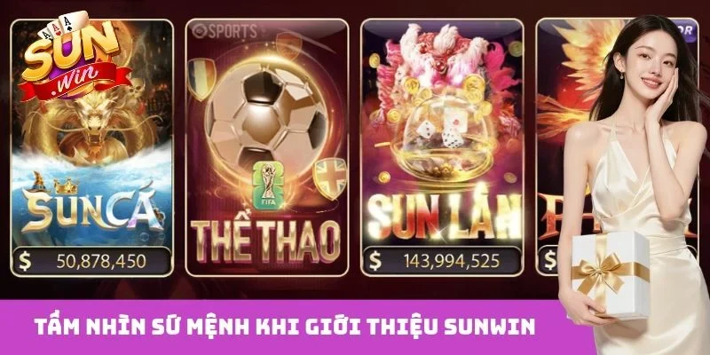 Tầm nhìn sứ mệnh khi giới thiệu Sunwin