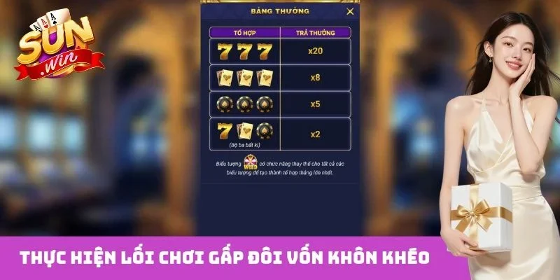 Thực hiện lối chơi gấp đôi vốn khôn khéo