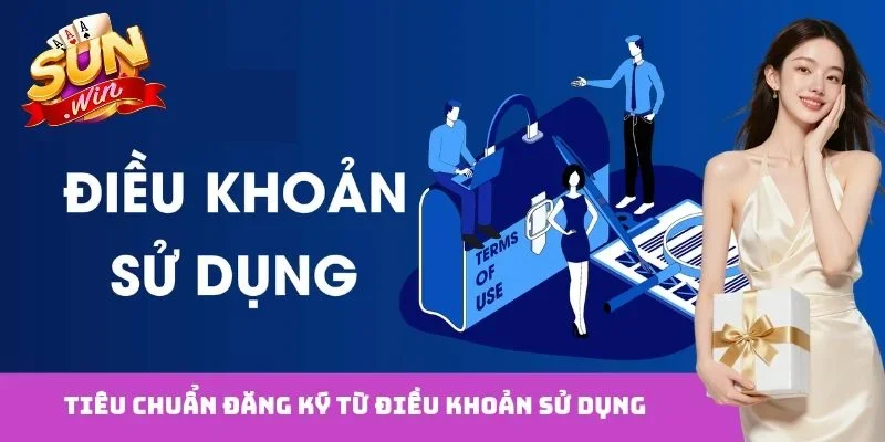 Tiêu chuẩn đăng ký từ điều khoản sử dụng